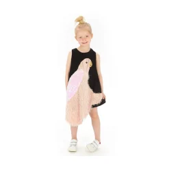WAUW CAPOW by BANGBANG Overalls & Jumpsuits> Parrot Spotted Tank Dress Black