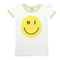 Wildfox kids Long Sleeve T Shirts> Hi Smiley Tee * Final Sale
