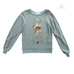 Wildfox kids Hoodies> Magic Fawn Sweater * Final Sale