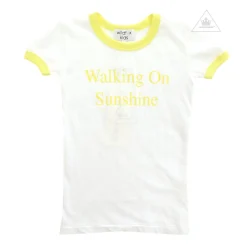 Wildfox kids Long Sleeve T Shirts> Walking On Sunshine Tee