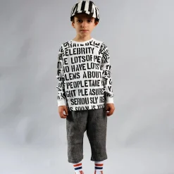 Wolf and Rita Blouses> Adamastor Alphabet Sou Long Sleeve T Shirt