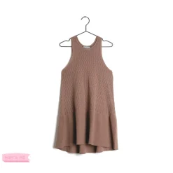 Wolf and Rita Overalls & Jumpsuits> Andreia Pale Brown Dress Cover Up