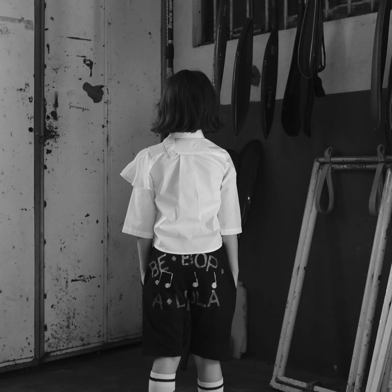 Wolf and Rita Skirts> Carol White Woven Blouse