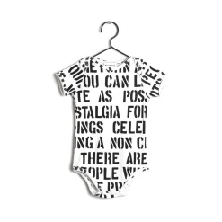 Wolf and Rita Onesies> Diogo Alphabet Soup Baby Bodysuit