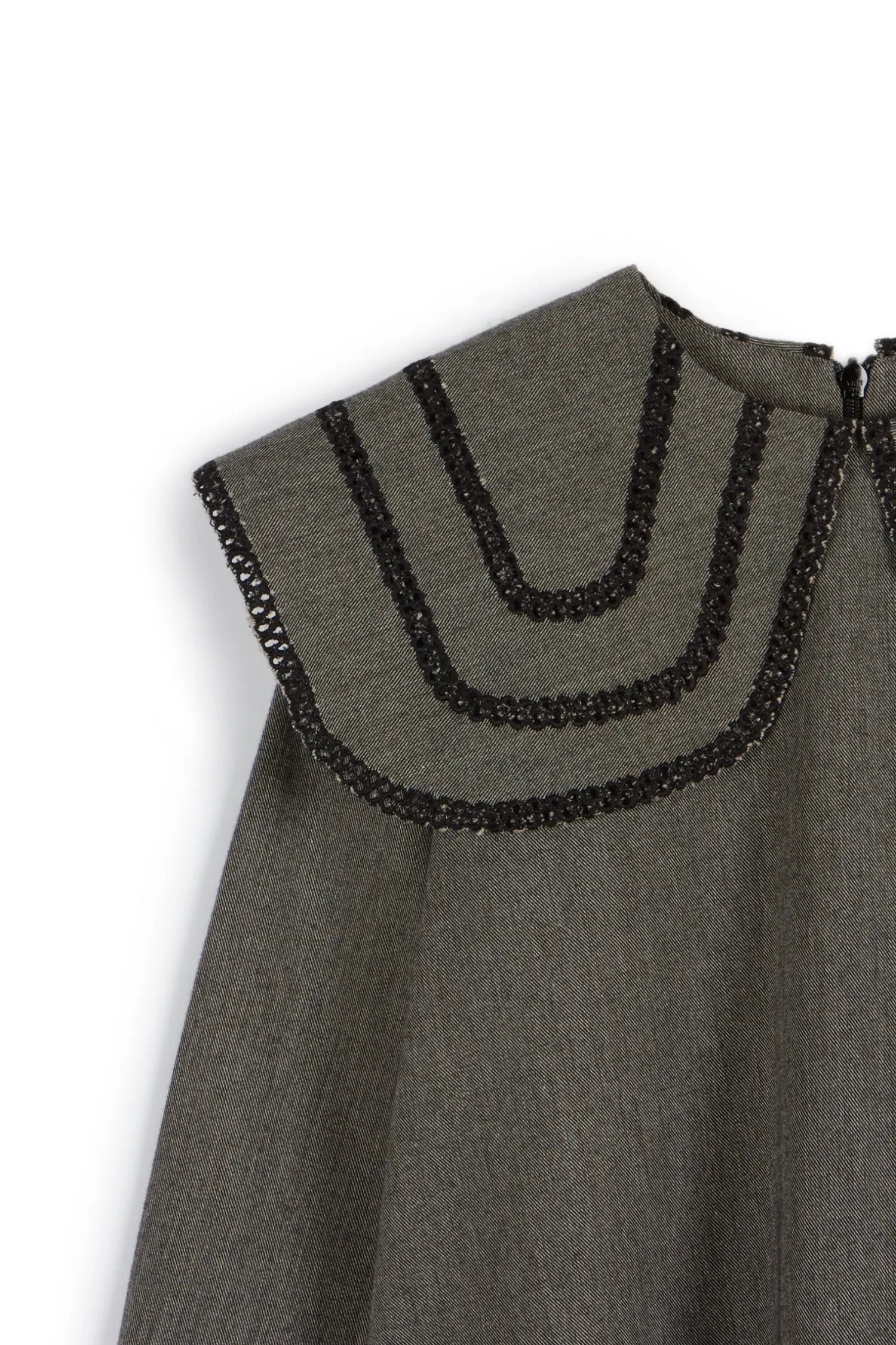 Wolf and Rita Skirts> Ermelinda Slate Blouse