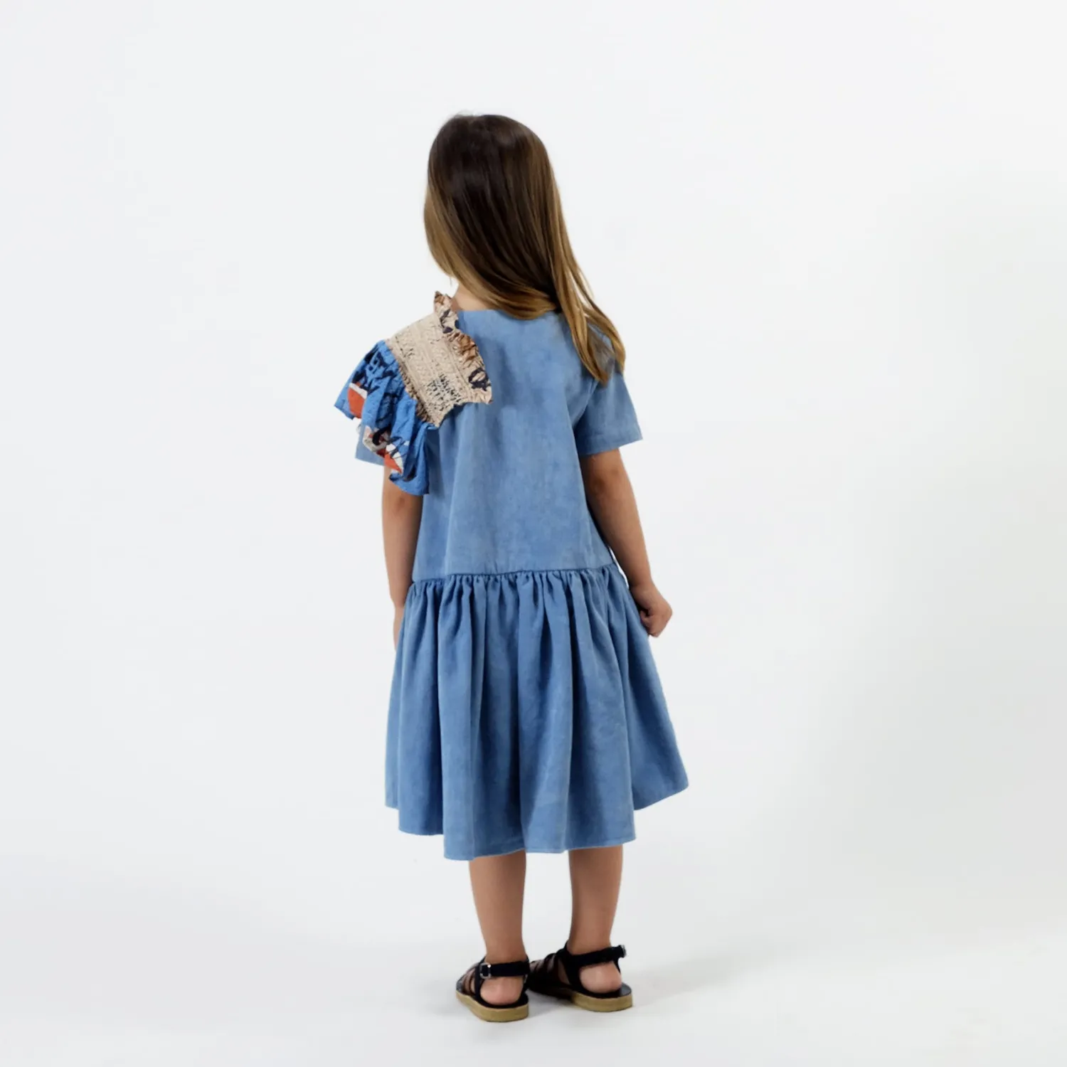 Wolf and Rita Overalls & Jumpsuits> Graca Denim Woven Dress