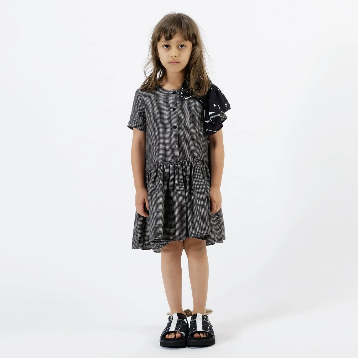 Wolf and Rita Overalls & Jumpsuits> Graca Linen Woven Dress