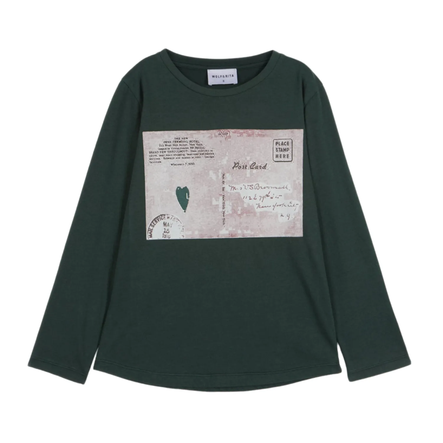 Wolf and Rita Blouses> Joaquim Postcard Long Sleeve T Shirt