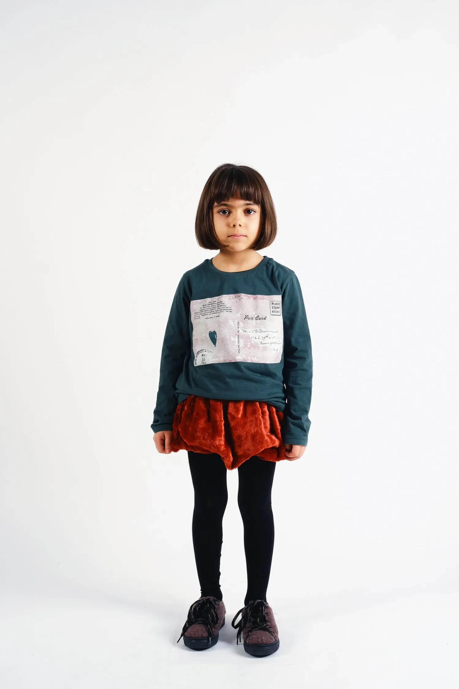 Wolf and Rita Blouses> Joaquim Postcard Long Sleeve T Shirt