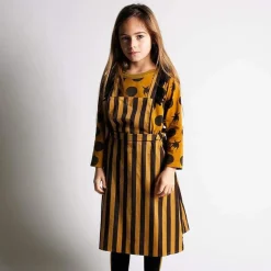Wolf and Rita Overalls & Jumpsuits> Kids Dress Carmen Honey Stripes