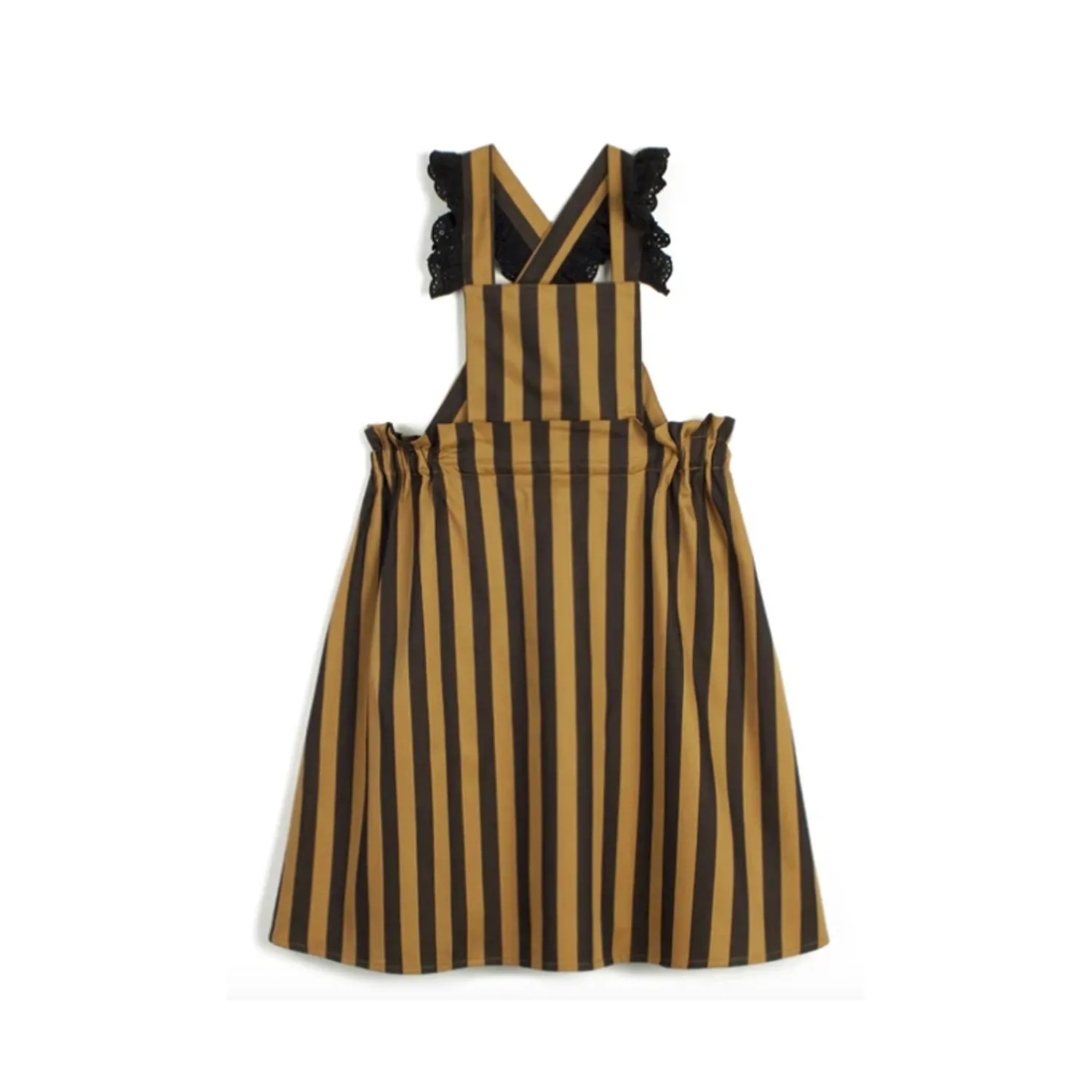 Wolf and Rita Overalls & Jumpsuits> Kids Dress Carmen Honey Stripes