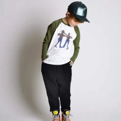 Wolf and Rita Long Sleeve T Shirts> Kids T Shirt Adamastor Boxeurs