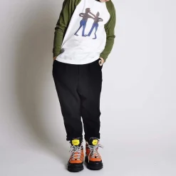 Wolf and Rita Pants> Kids Trousers Andre Denim Black