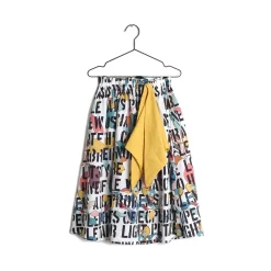 Wolf and Rita Dresses> Lurdes Kids Motto Skirt * Final Sale