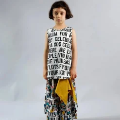 Wolf and Rita Dresses> Lurdes Kids Motto Skirt * Final Sale