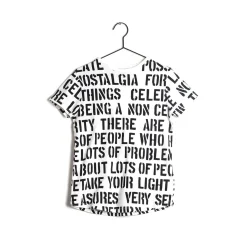 Wolf and Rita Long Sleeve T Shirts> Sebastiao Alphabet Soup T Shirt