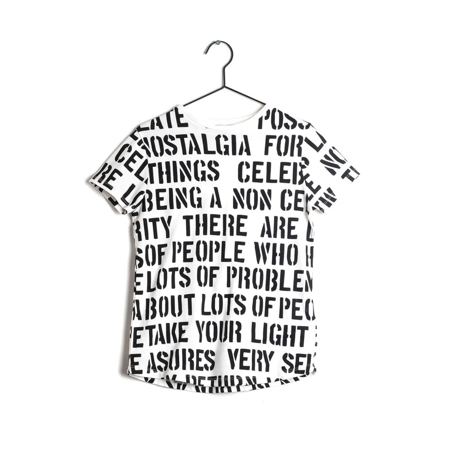 Wolf and Rita Long Sleeve T Shirts> Sebastiao Alphabet Soup T Shirt