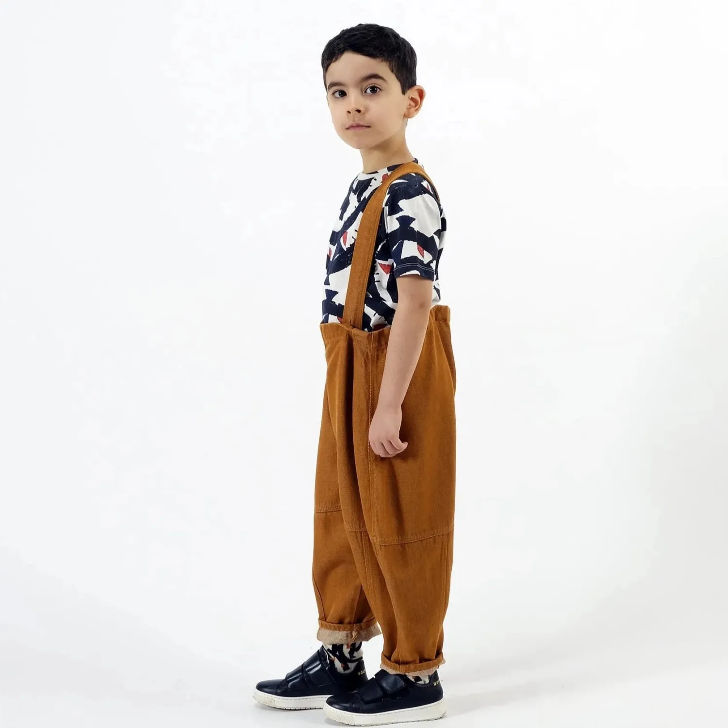 Wolf and Rita T Shirts> Sebastiao Broken Fall Organic Boy T Shirt