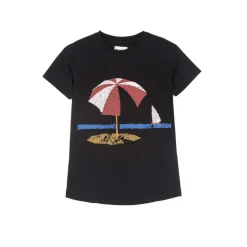 Wolf and Rita T Shirts> Sebastiao Parasol Organic Boy T Shirt