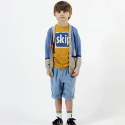 Wolf and Rita T Shirts> Sebastiao Skip Organic Boy T Shirt
