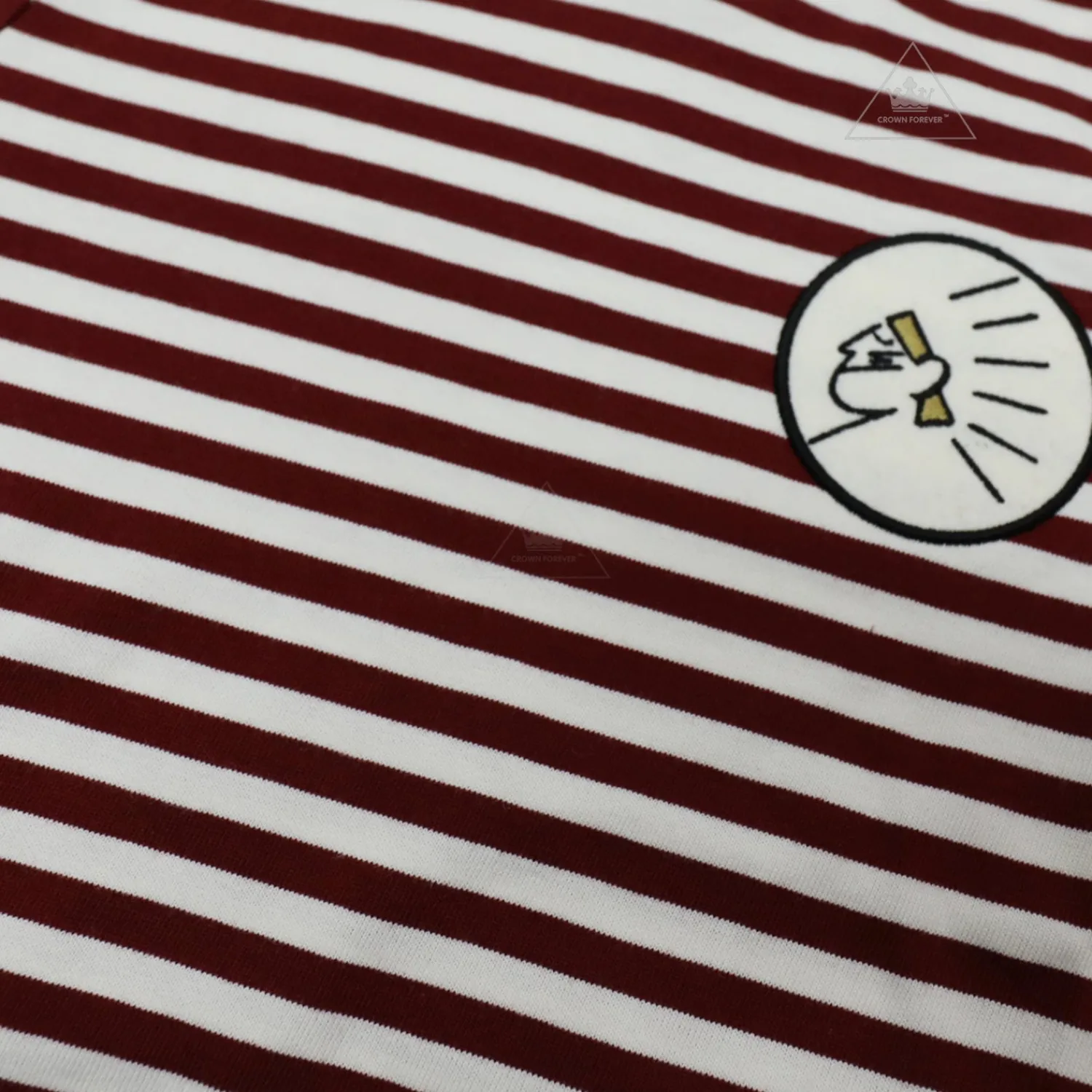Wynken Blouses> Apache Stripe T Shirt - Apche / Ecru