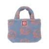 Wynken Face Masks> Bambino Shopper - Pale Blue / Plush Pink