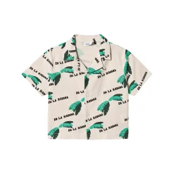 Wynken Shirts> Cuban Shirt - Palm