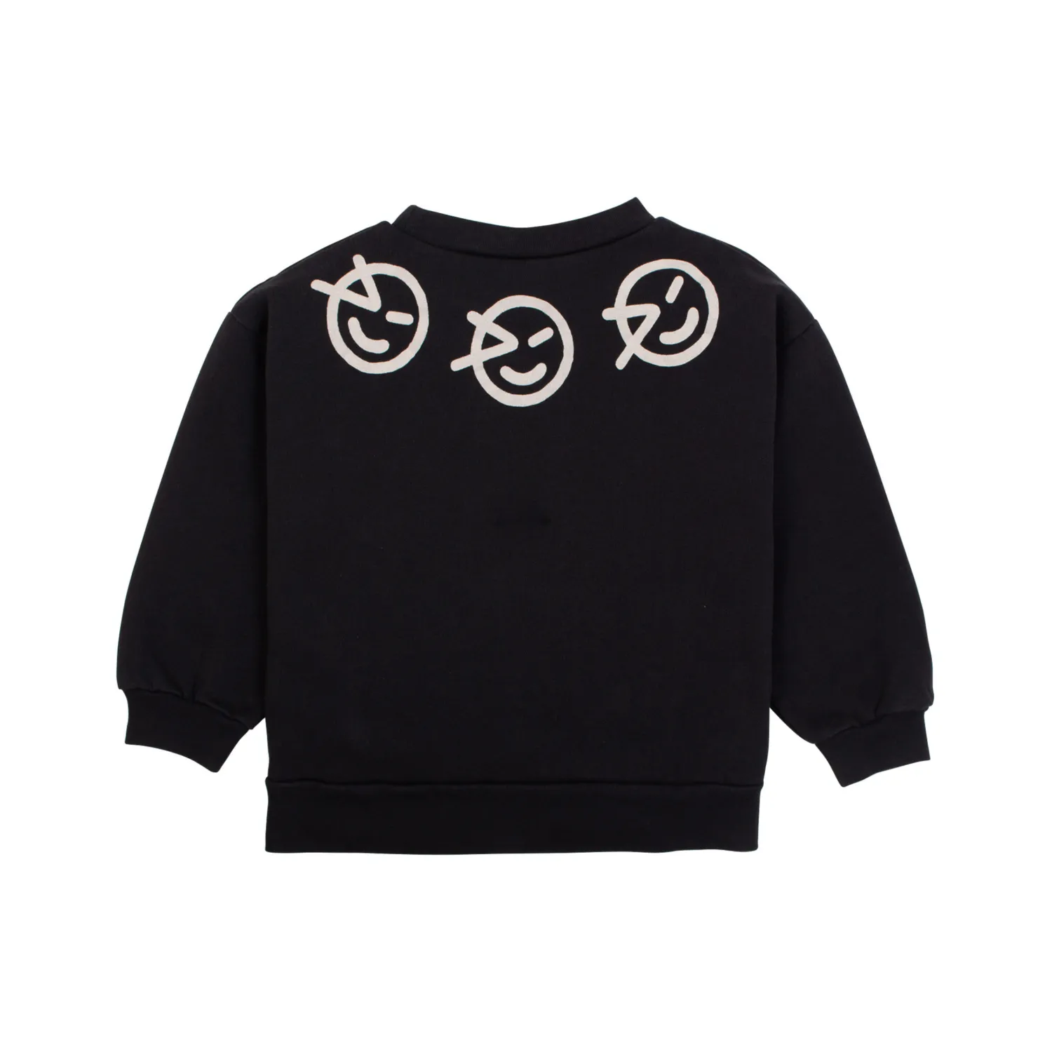 Wynken Sweatshirts> Necklace Sweat - Soft Black