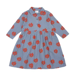 Wynken Overalls & Jumpsuits> Nube Dress Fun Flwr Blue