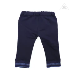Versace Pants>Young Denim And Sweatpants Mixed Fabrics