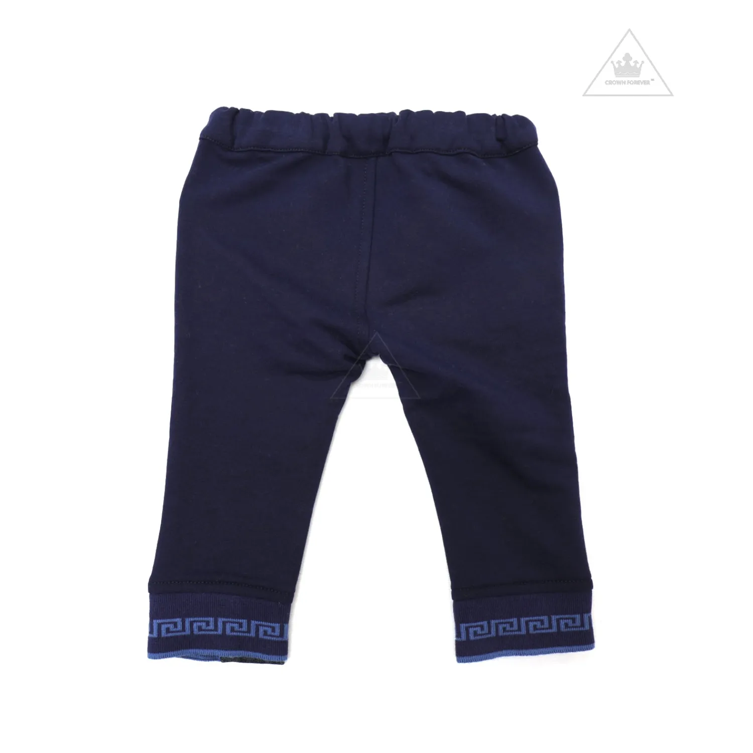 Versace Pants>Young Denim And Sweatpants Mixed Fabrics